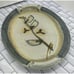 Vintage 1987 Studio Art Pottery Stoneware Tray Japanese Style Salt Glaze Signed