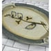 Vintage 1987 Studio Art Pottery Stoneware Tray Japanese Style Salt Glaze Signed
