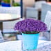 22 Bunches Flowers Artificial with Plastic Plants Outdoor