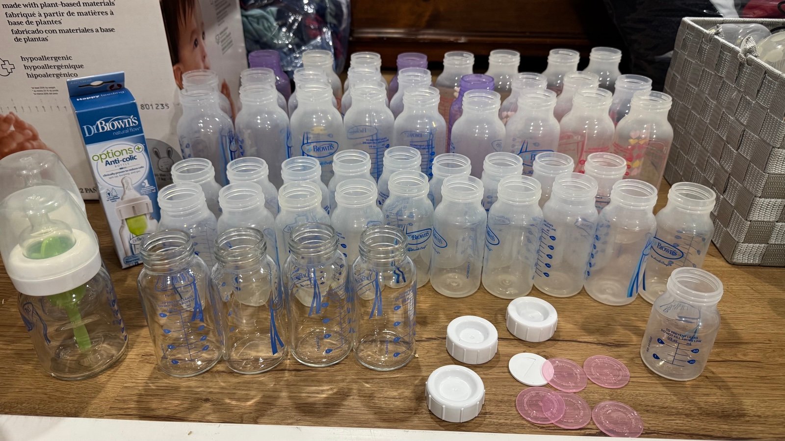 HUGE LOT of Dr Browns Bottles