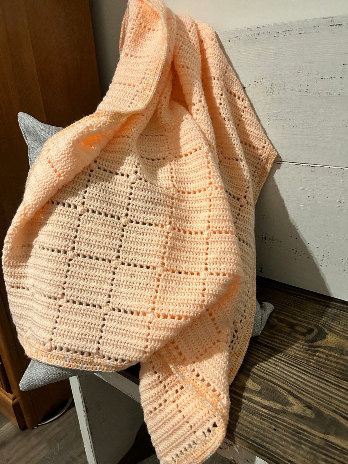 Handmade Crochet Baby Afghan