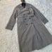 Excellent Condition★Aquascutum Trench Coat Glen Check M-L Size