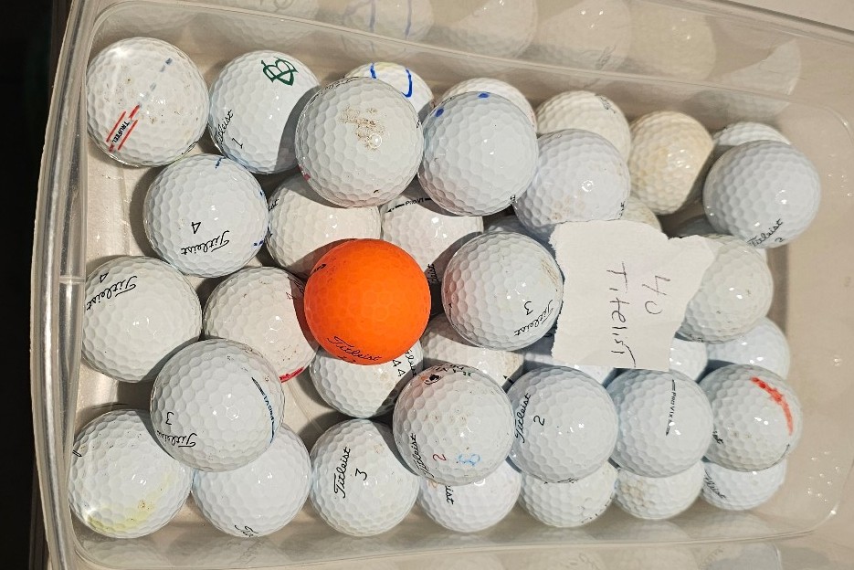 Golf Balls Titleist Used