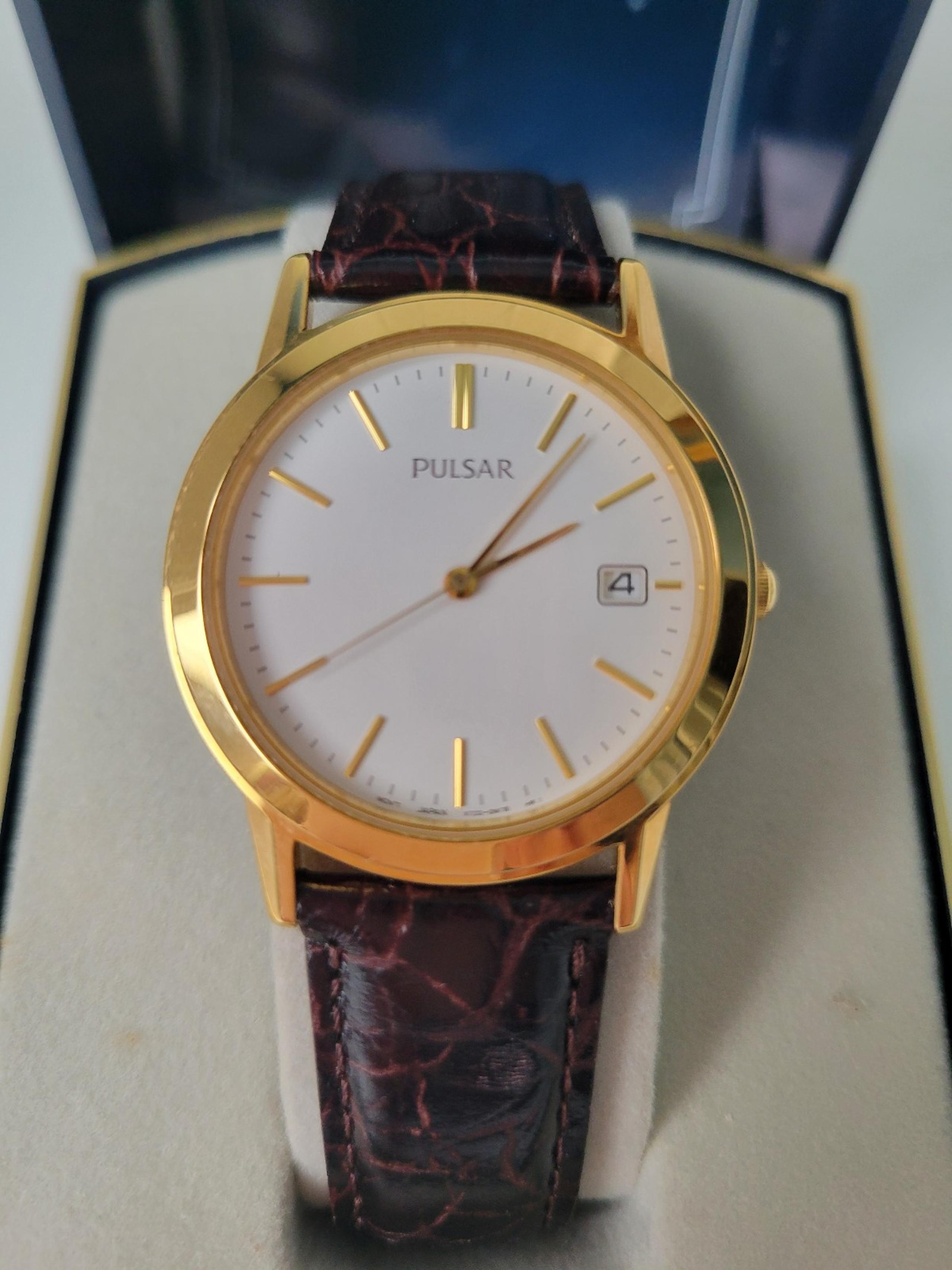 Men's Pulsar Watch-Replaced Battery