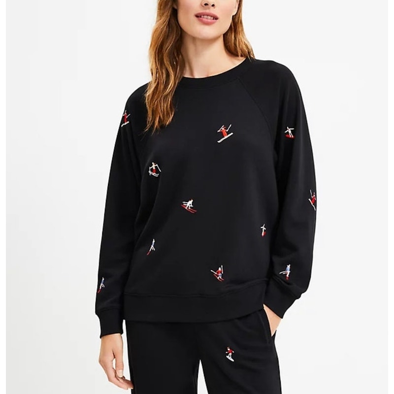 Lou & Grey x Loft Embroidered Ski Lounge Set