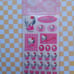 Sanrio vintage rare Hello Kitty angel pink stationary doll stickets vtg like new