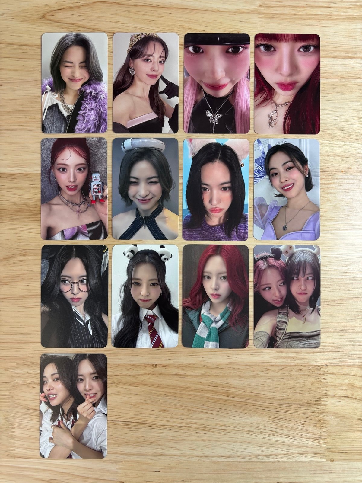 itzy ryujin and yuna misc pc set