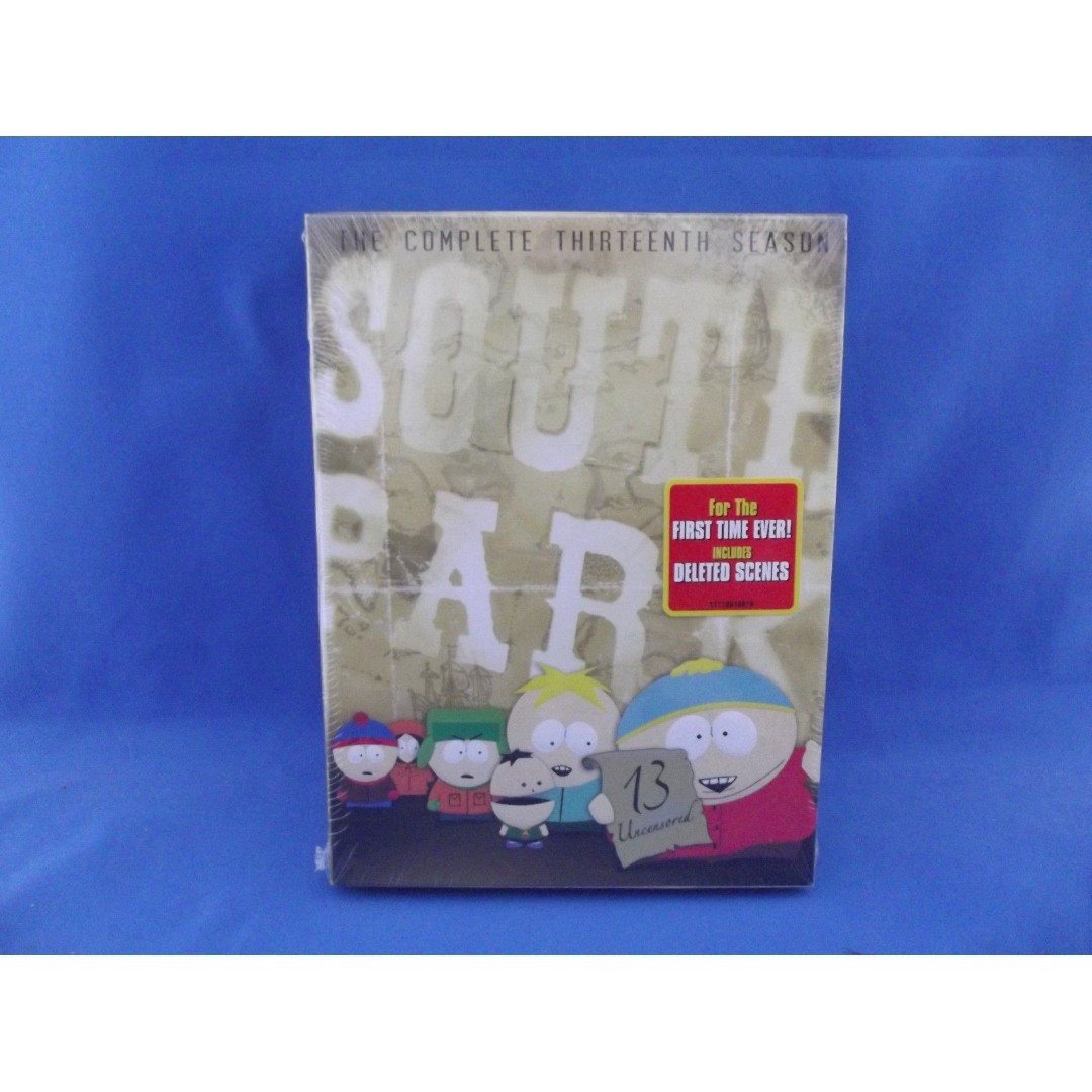 South Park Complete Thirteenth 13th Season 13 DVD First Print BRAND NEW & SEALED