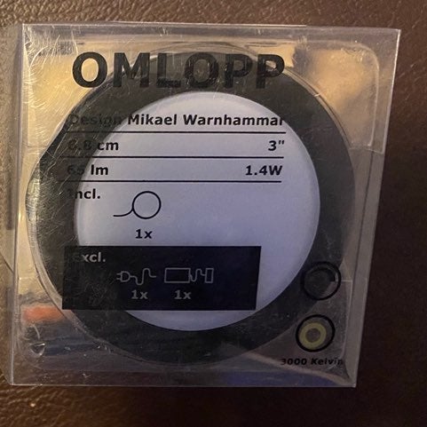 OMLOP LED Cabinet light emplacements. (Set of 5)