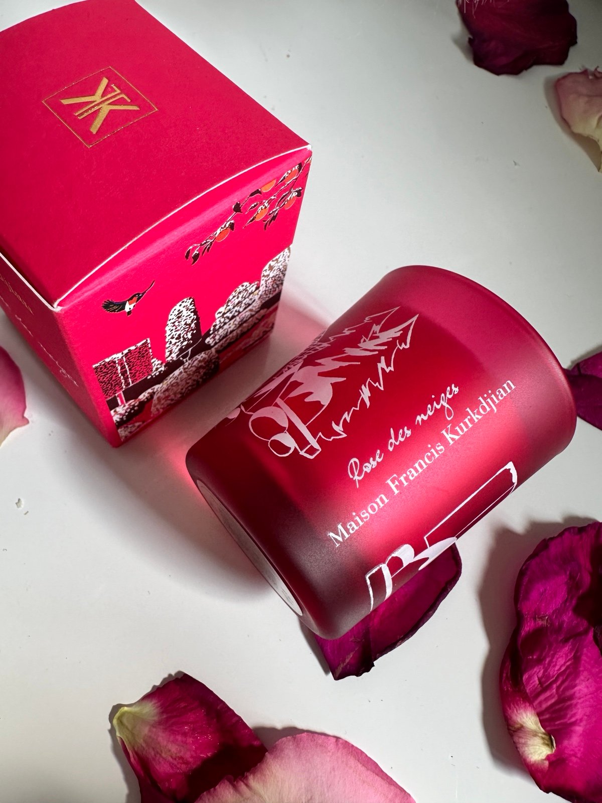 Candle from Maison F Kurkdjian ROSE DE NEIGES