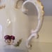 Antique A Lanternier Limoges France Porcelain Pitcher No Lid Floral READ