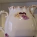 Antique A Lanternier Limoges France Porcelain Pitcher No Lid Floral READ