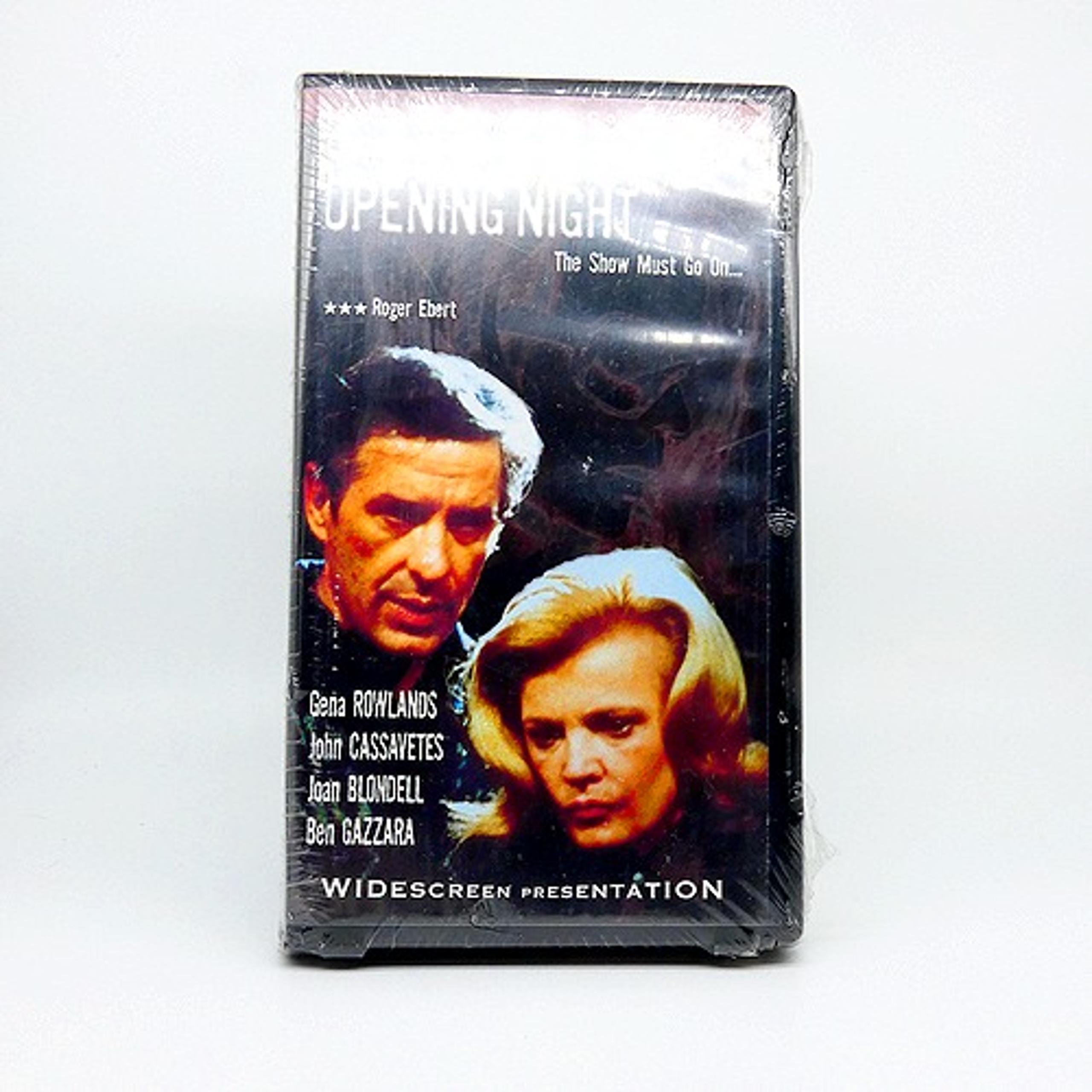 Opening Night VHS Anchor Bay John Cassavetes Collection Widescreen NEW Sealed
