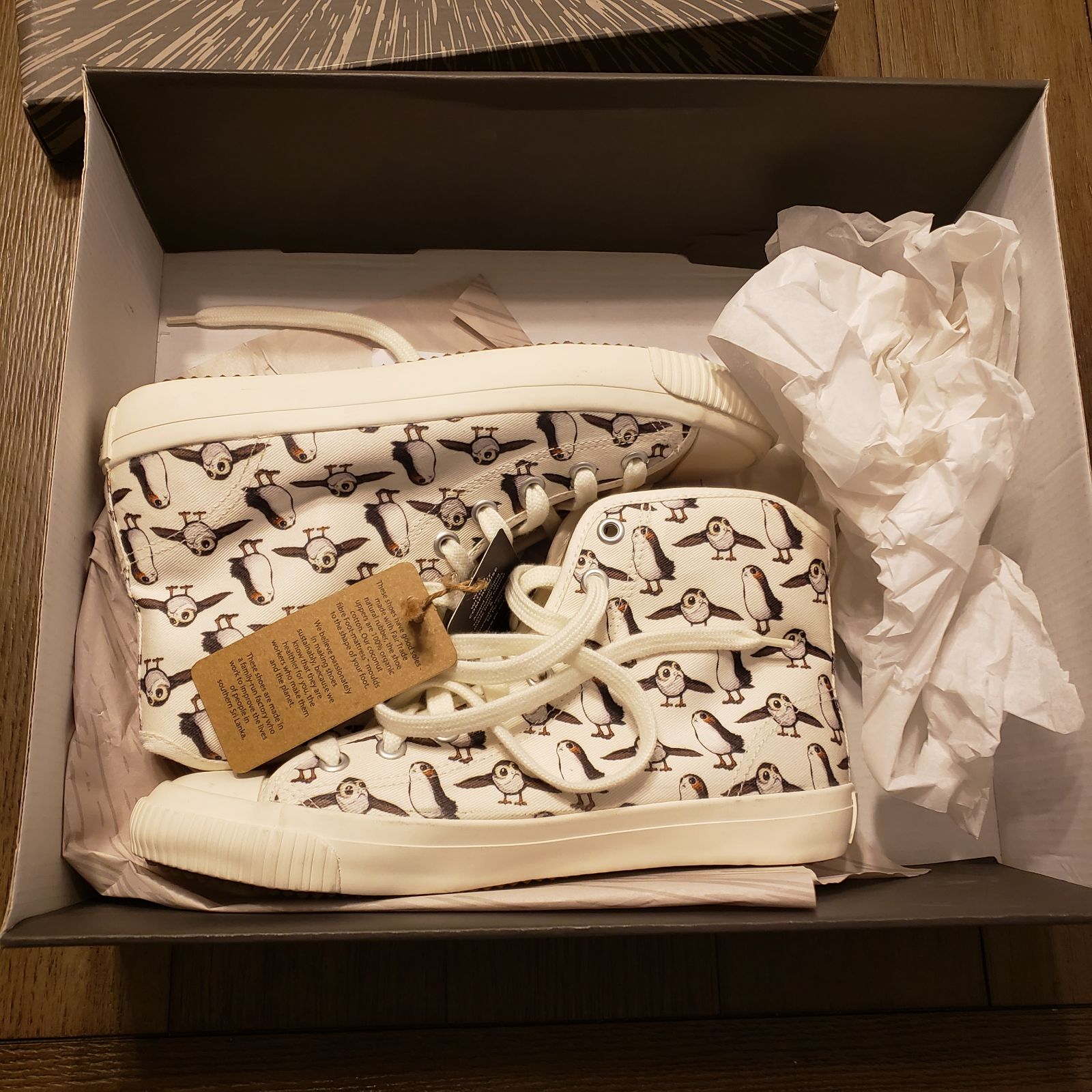 Star Wars Porg High Cut Sneakers
