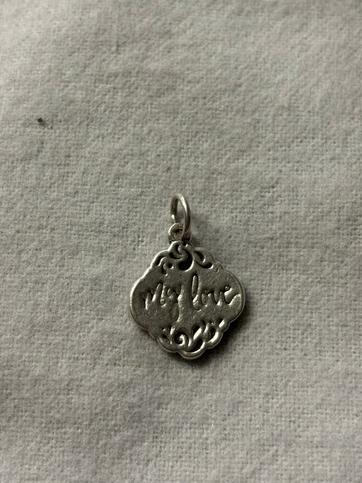James Avery My Love Charm