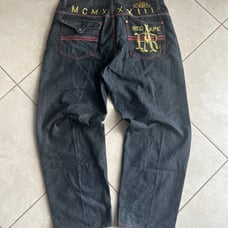 Red ape baggy jeans