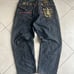 Red ape baggy jeans