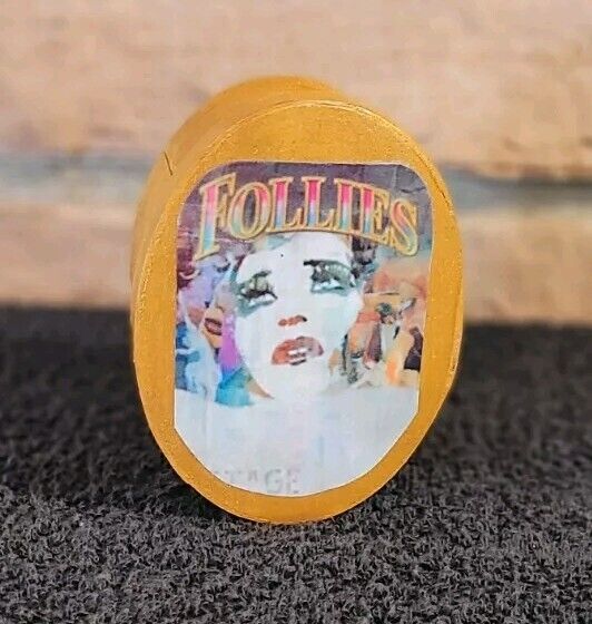 Follies Wicker/Bamboo/ Wooden Jewelry Box Bernadette Peters Broadway Musical