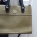 CLOE Satchel Handbag Olive Green Top Handle Structured Designer Bag