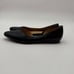 Naturalizer Women's Black Leather Kristin Flats Size 8.5
