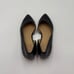 Naturalizer Women's Black Leather Kristin Flats Size 8.5