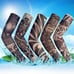 5 pcs Men Women Tattoo Cooling Arm Sleeves Basketball UV Sun Protection Muscle