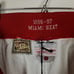 Just Don Miami Heat Mitchell & Ness XL XLarge Jersey Shorts NBA White NWT