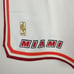 Just Don Miami Heat Mitchell & Ness XL XLarge Jersey Shorts NBA White NWT