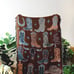 Hello cowboy! Boots Multi-coloured Tapestry - Cotton blanket - Housewarming Gift