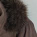 St Johns Bay Womans Large Brown Coat With Hood