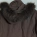 St Johns Bay Womans Large Brown Coat With Hood