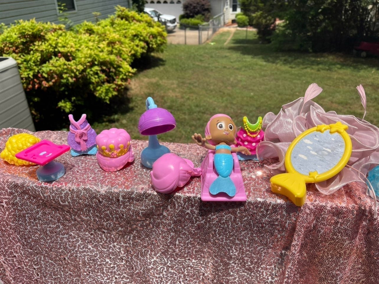 Snap n RARE bubble guppies guppy SALON hair set!