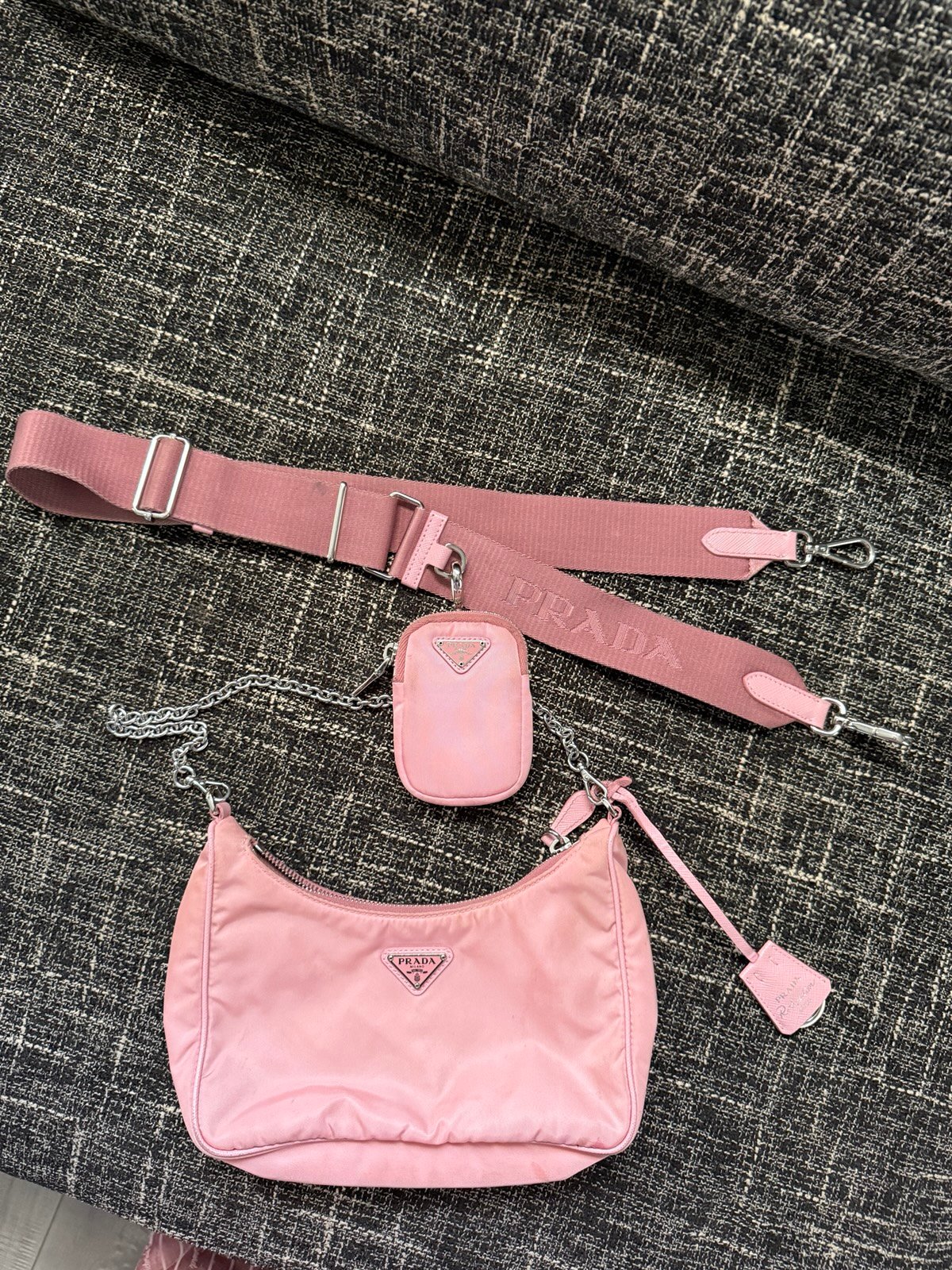 Prada pink bag