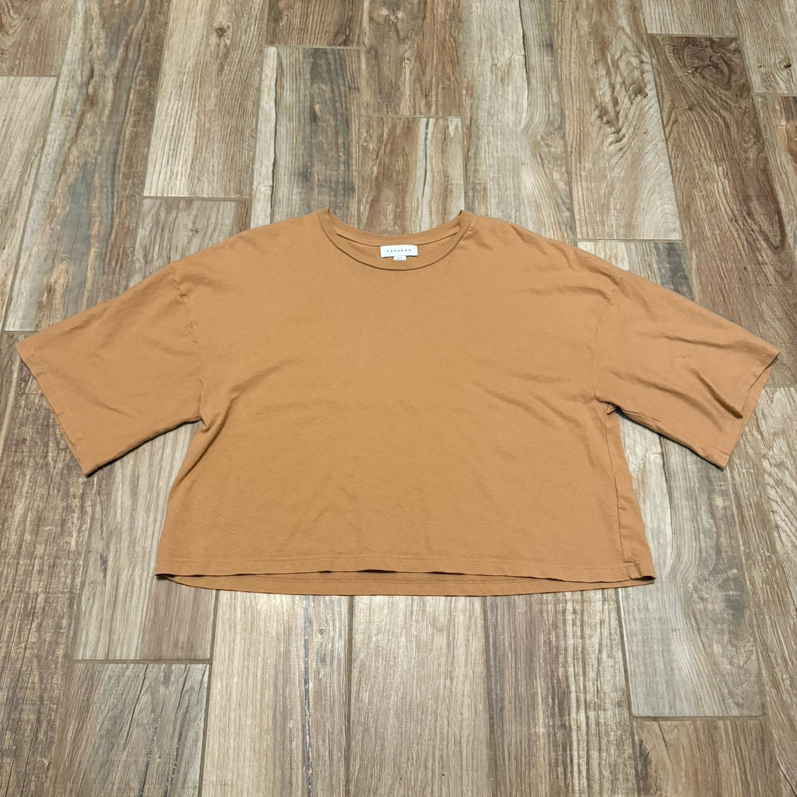 Oversized Cropped Tee - TopShop