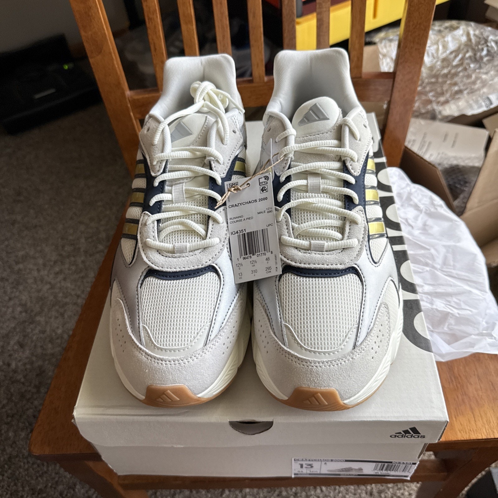 Adidas CrazyChaos 2000 Men’s Running Shoe Athletic Sneakers Trainers SIZE 13