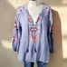 Antik Batik Danah Blouse in Blue