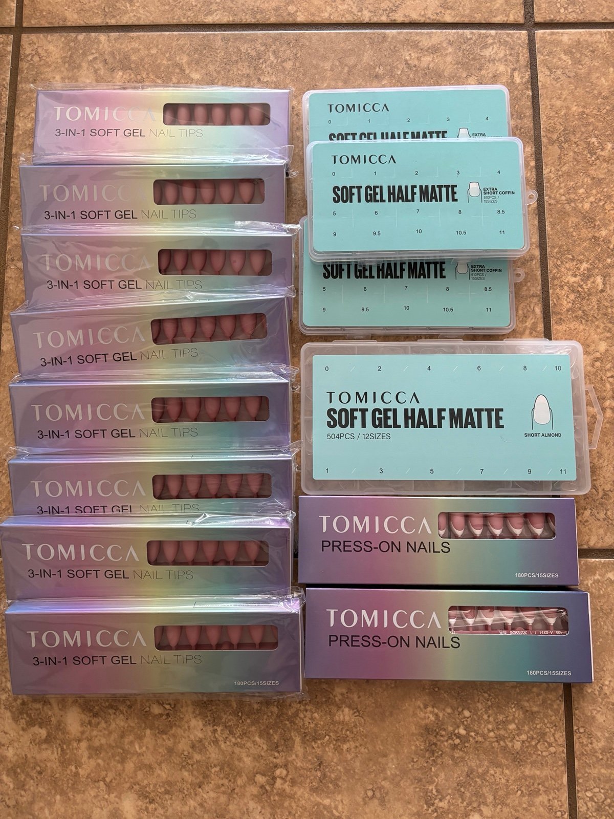 Nail tips bundle