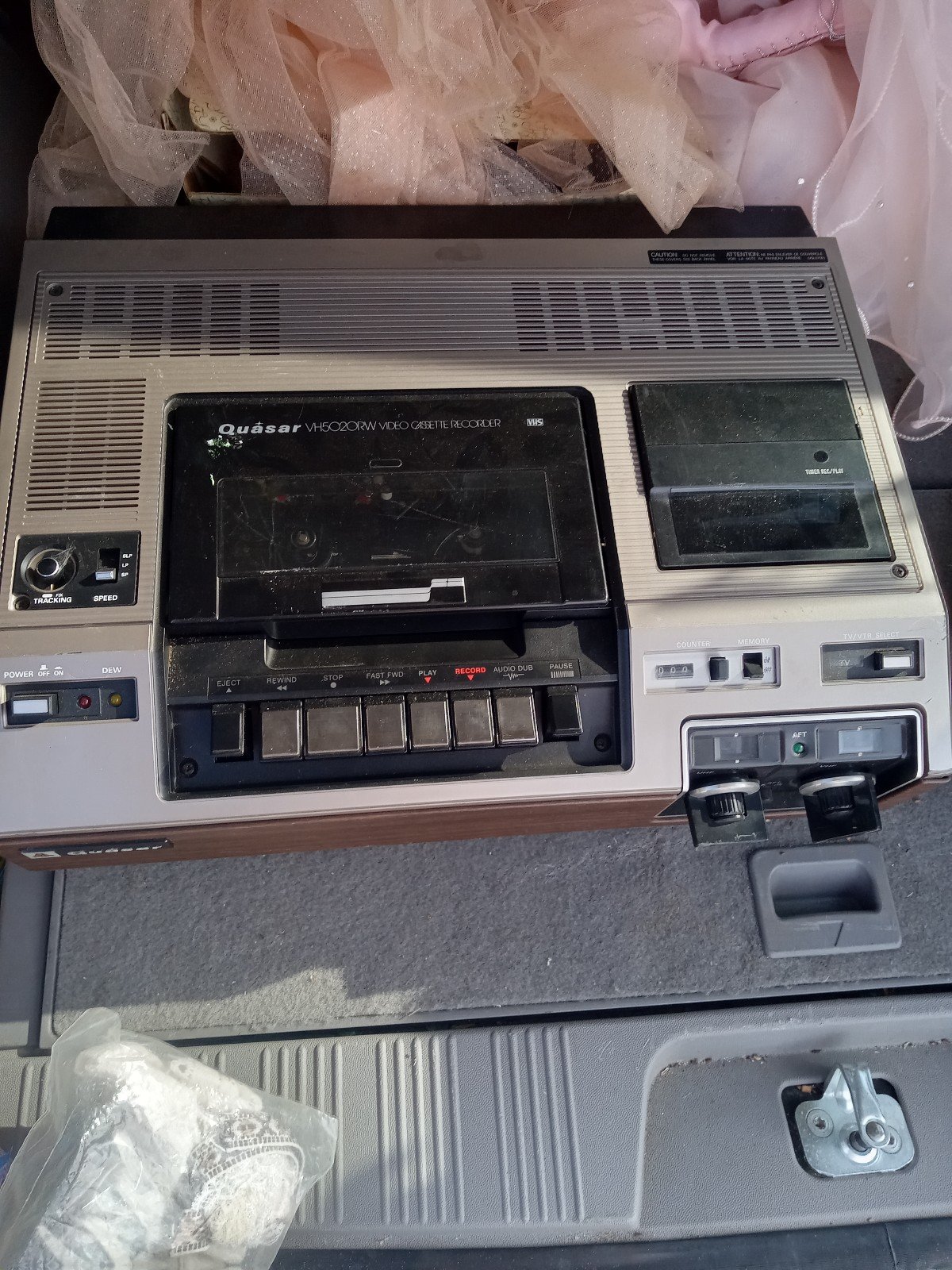 Vtg quasar vcr vh5020