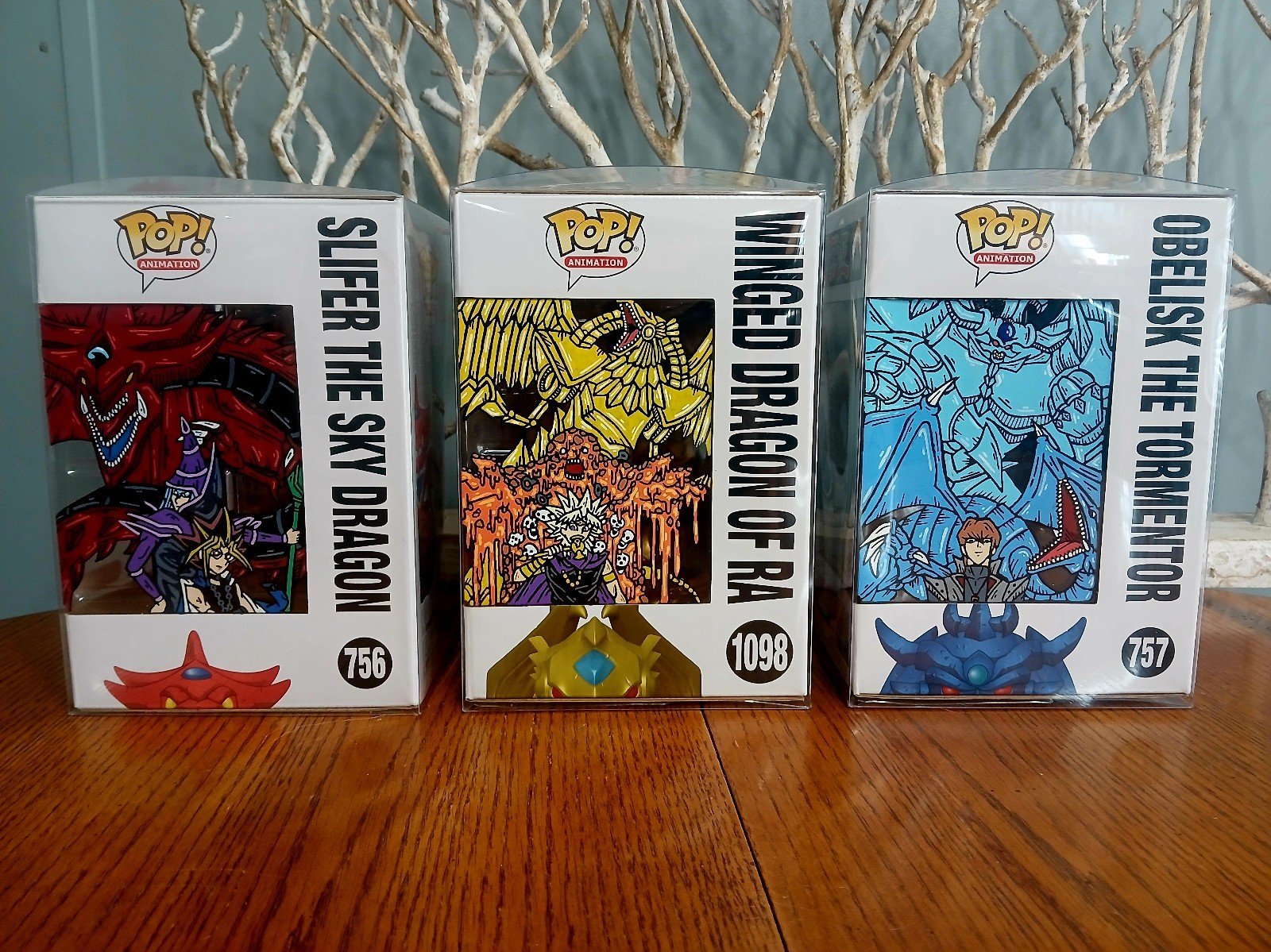 Funko Yugioh (Slifer the Sky Dragon+Obelisk the Tormentor+Winged Dragon of Ra)