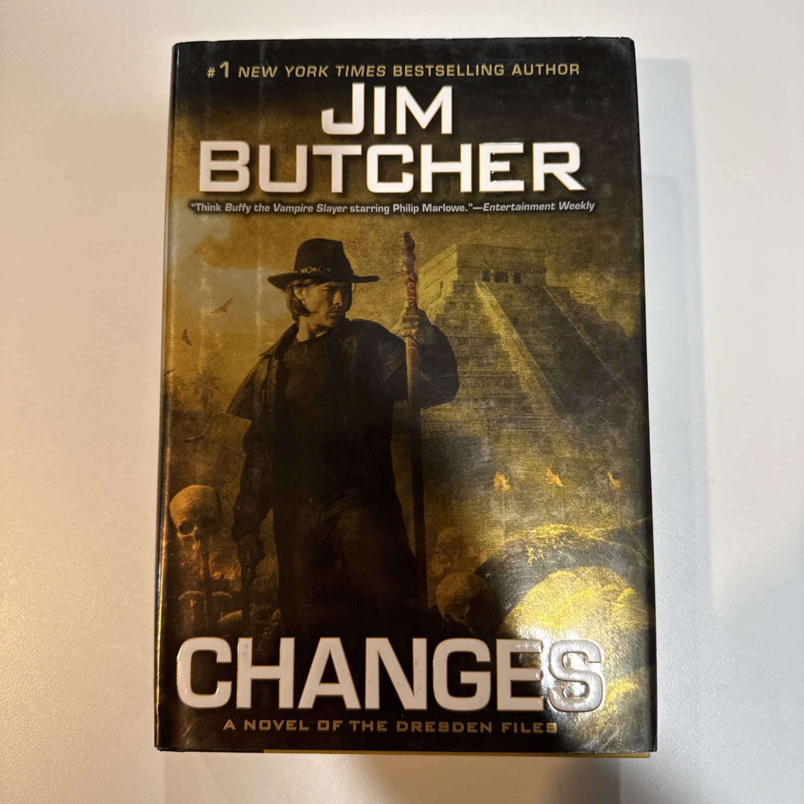 Jim Butcher Changes 1st/1st HB/DJ Signed First Edition Dresden Files #12