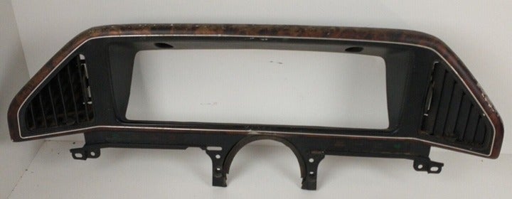 Ford E8TB-15045C90-BA Instrument Cluster Bezel Black Wood Grain OEM 1988 F150
