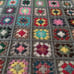 Granny square Afghan