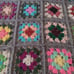 Granny square Afghan