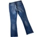 DL1961 Lara Instasculpt Crop Flare Jeans In Davidson Frayed Hem Womens Sz 26