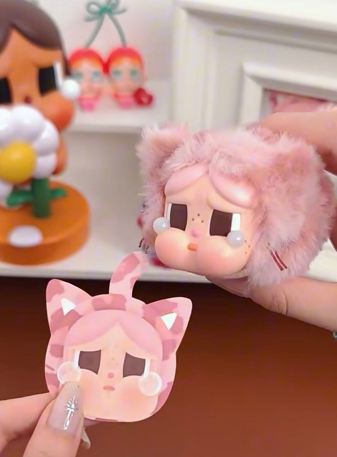 CRYBABY Wild But Cutie Vinyl Plush (Pink Cutie)