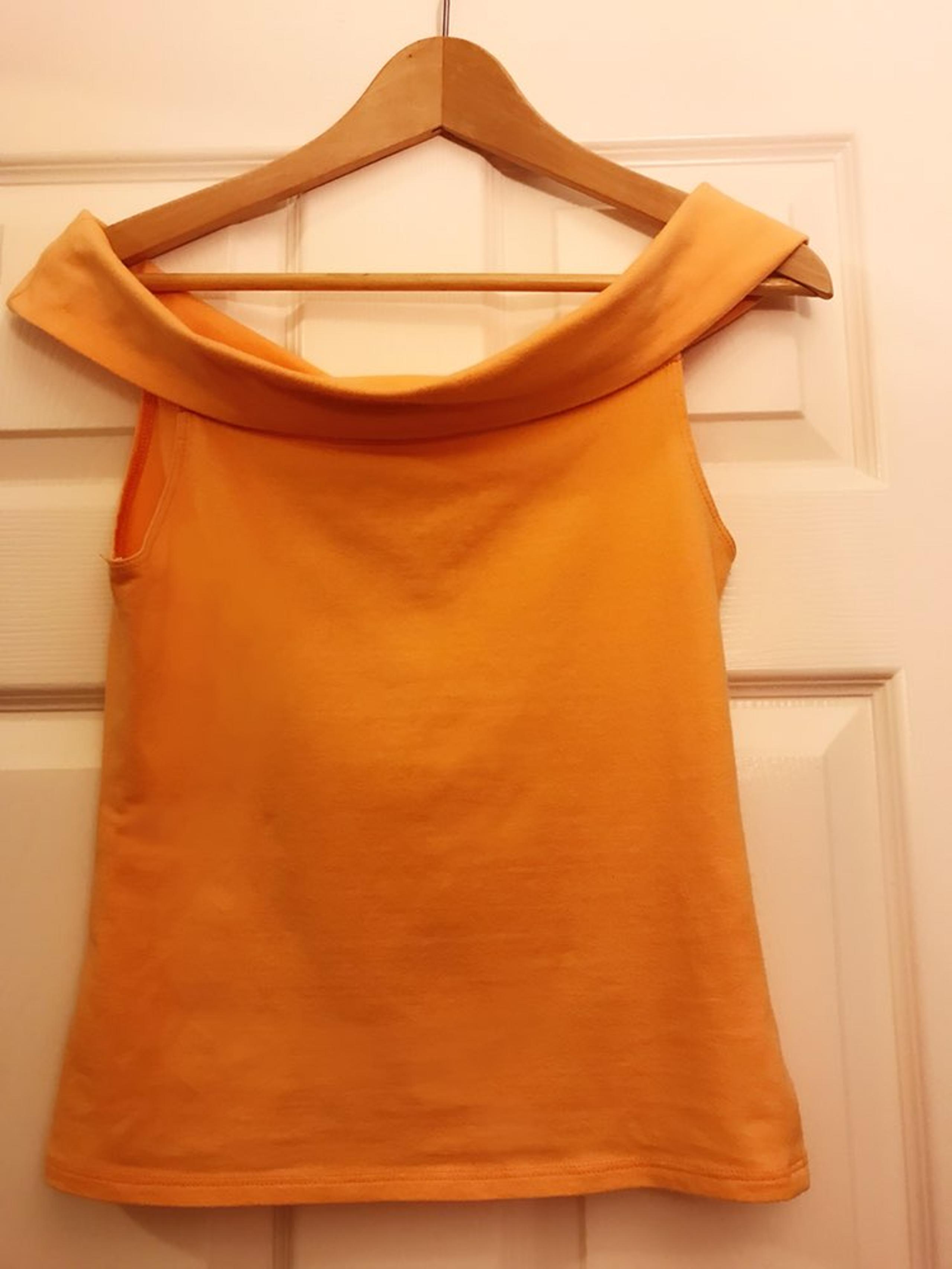 Guess orange tank top