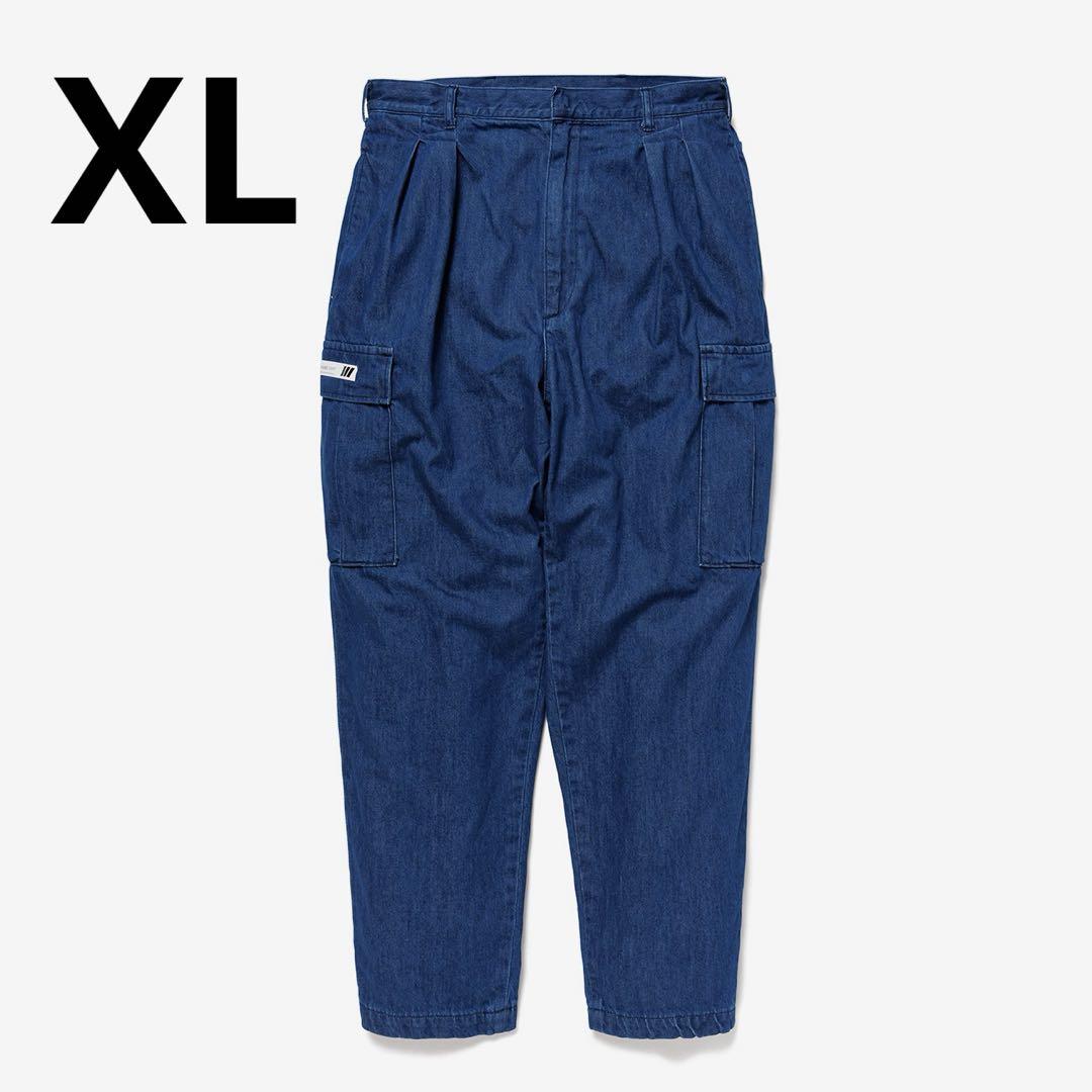 【きれいめファッション51選】上品さと清潔感をキープし MILT2301 WTAPS TROUSERS XL DENIM COTTON パンツ