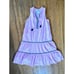 Tommy Bahama Pink White Stripe Sleeveless Boho Maxi Sun Dress Women's Size Large