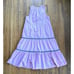 Tommy Bahama Pink White Stripe Sleeveless Boho Maxi Sun Dress Women's Size Large