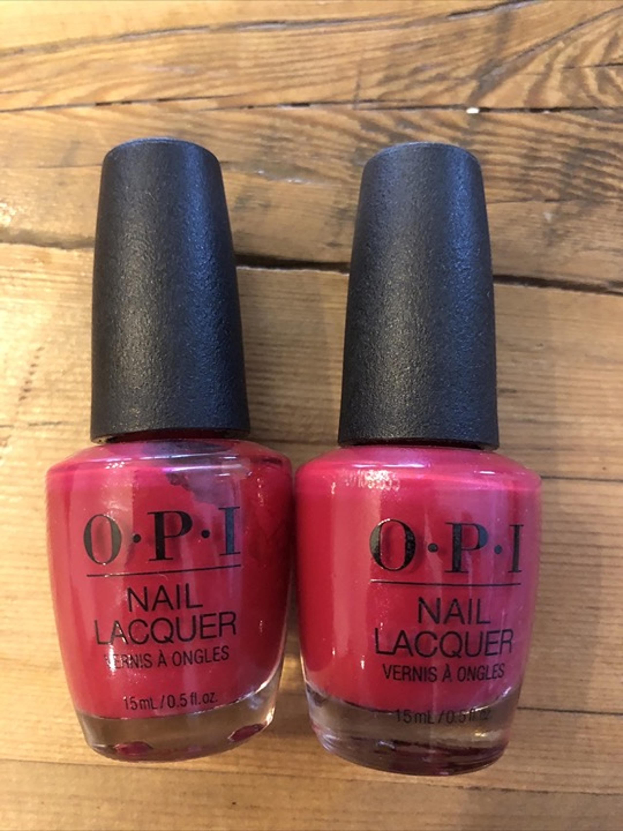 OPI Red 2 Pack! Nail Color Polish .5 oz #NL L72 OPI RED - a22